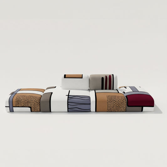 Abstract Block Modular Sofa
